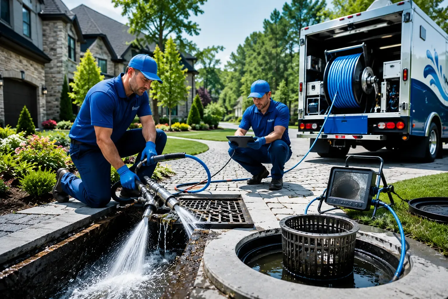Local outdoor drain cleaning professionals in Pomona, NJ